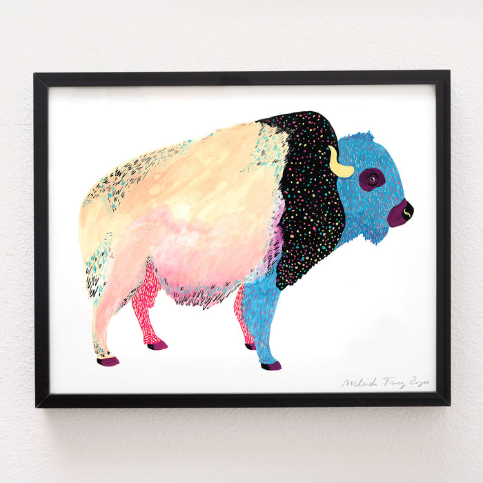Cosmic Bison Print
