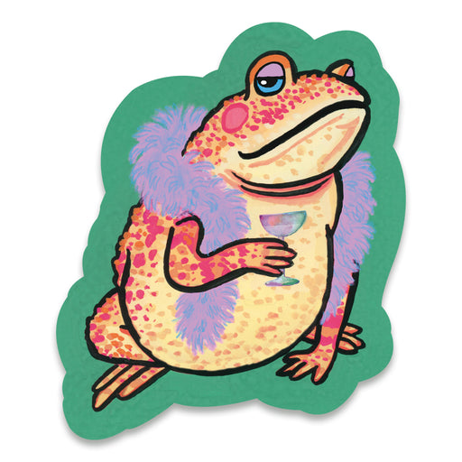 Toadally Fabulous Sticker