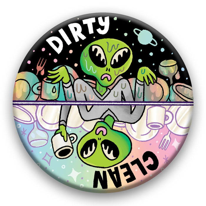 Dishwasher Alien Magnet