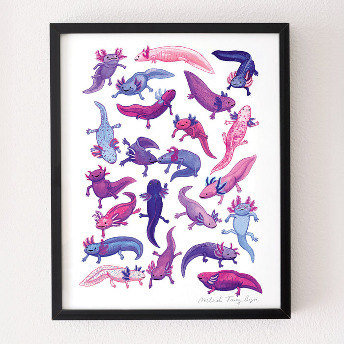 A Lotta Axolotl Print