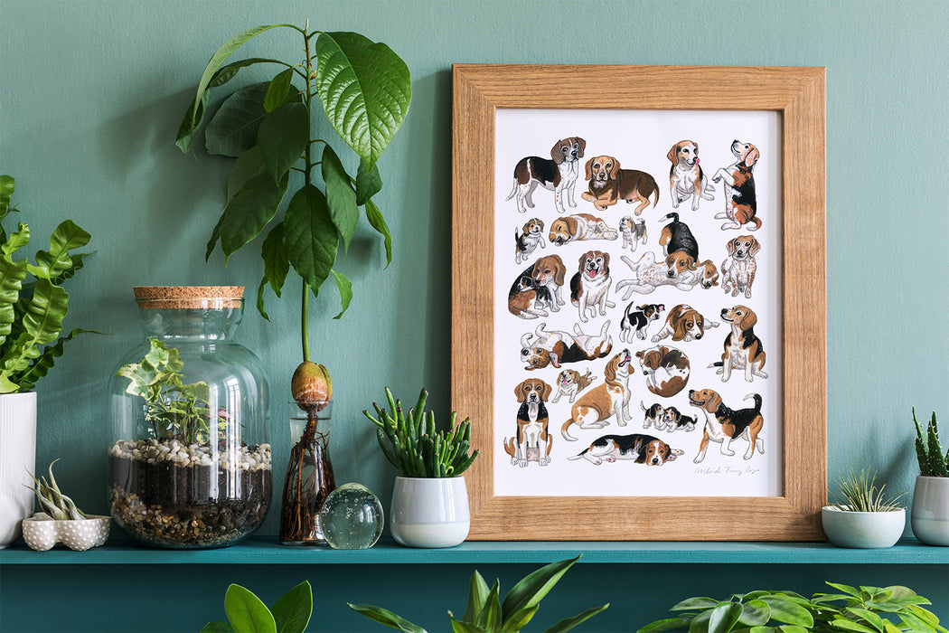 Beagle Print