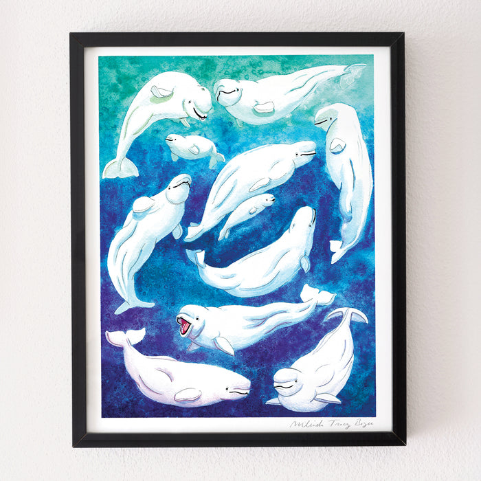 Beluga Depths Print