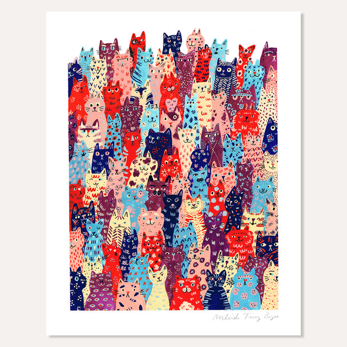 Cat Club Print