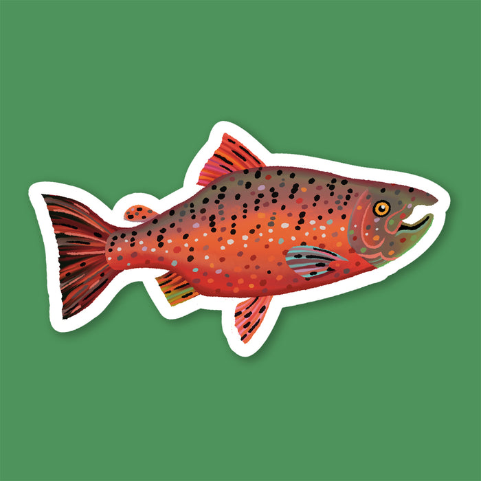Chinook Salmon Sticker