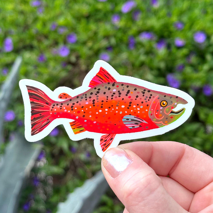 Malmon Sticker Chinook Salmon Sticker — Party Mouse Studio