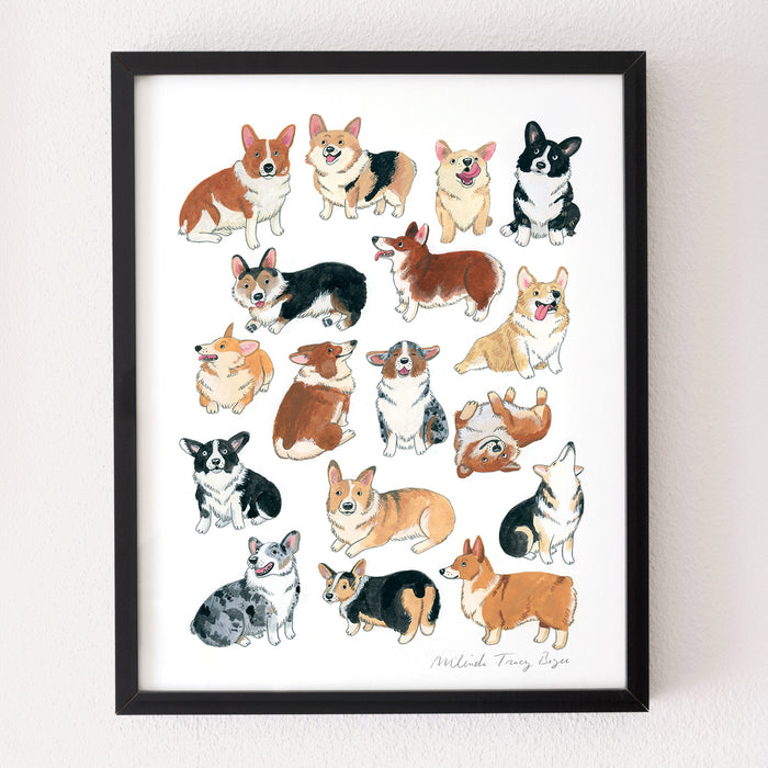 Corgi Print