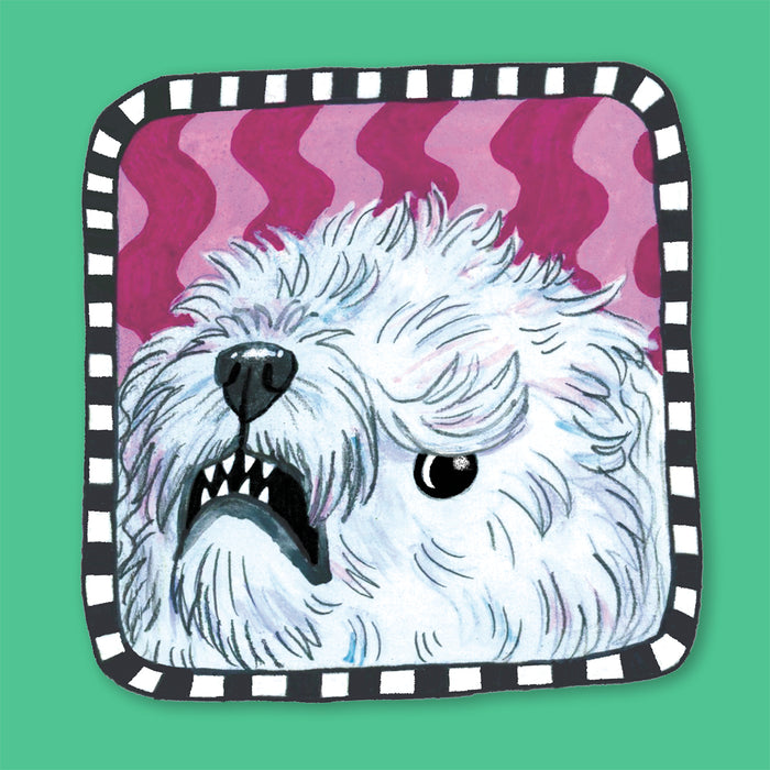 Fierce Puppers Sticker