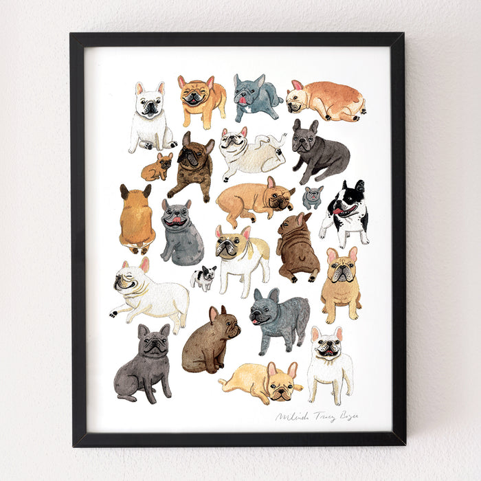 French Bulldog Print
