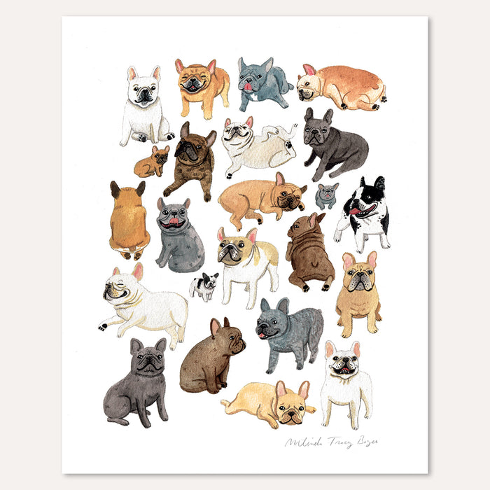 French Bulldog Print