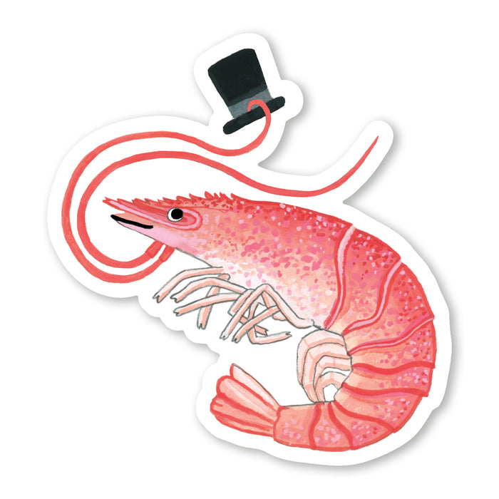 Gentleman Shrimp Sticker