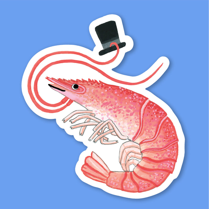 Gentleman Shrimp Sticker