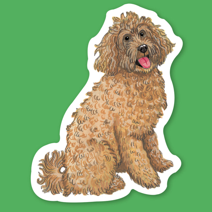 Goldendoodle Sticker