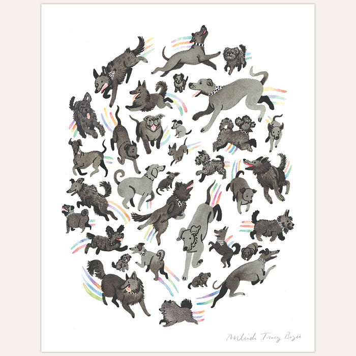 Good Luck Dog Print