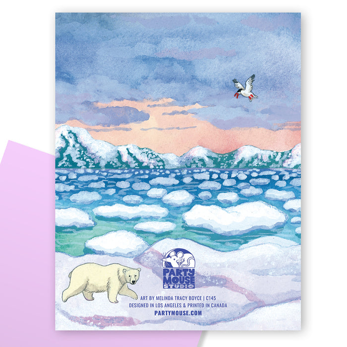 Holiday Polar Bears Card