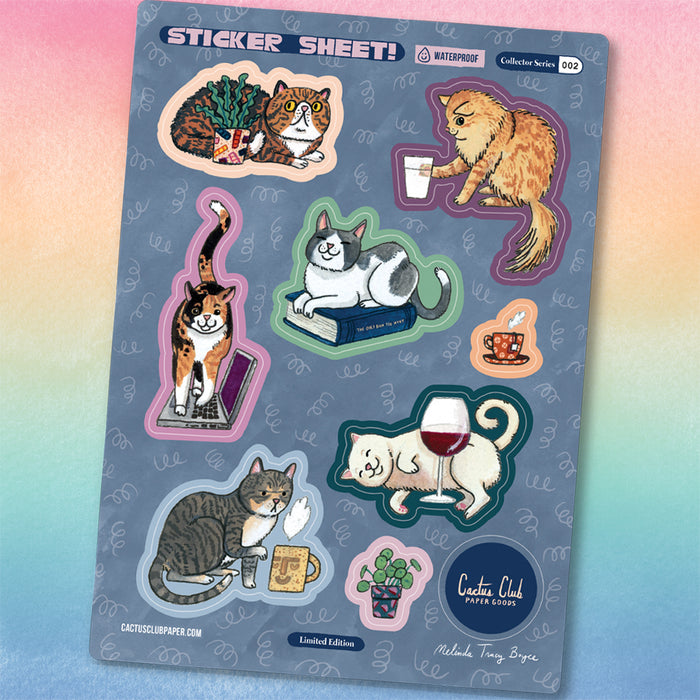 Housecats Sticker Sheet