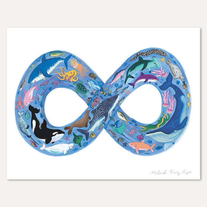 Infinite Ocean Print
