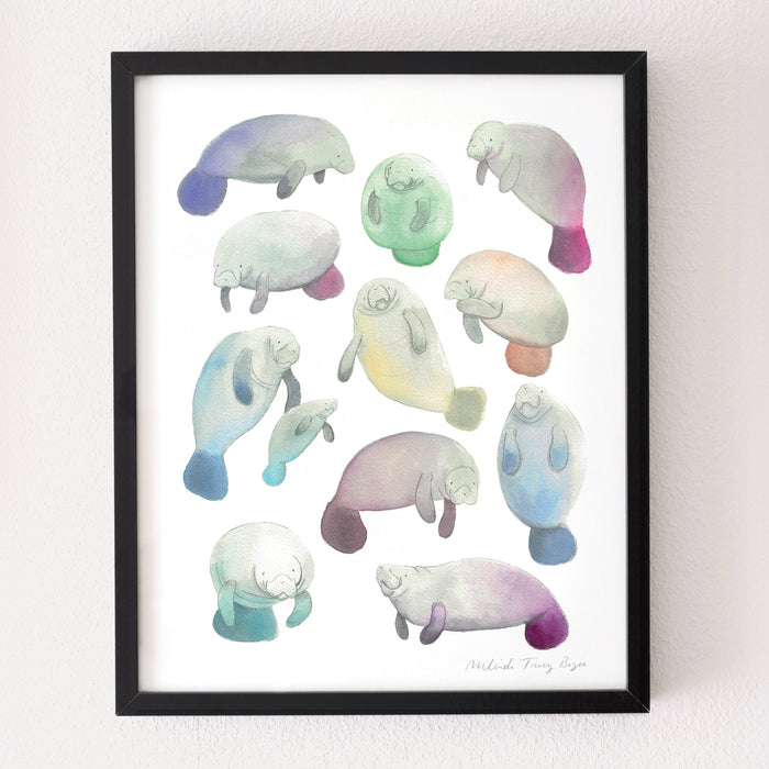 Manatee Print