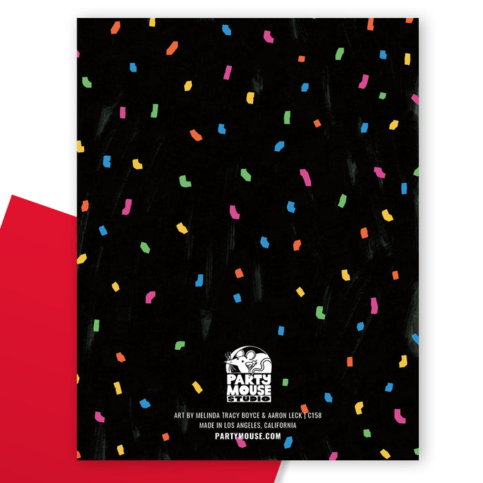 Mouse & Birthday Cake Card