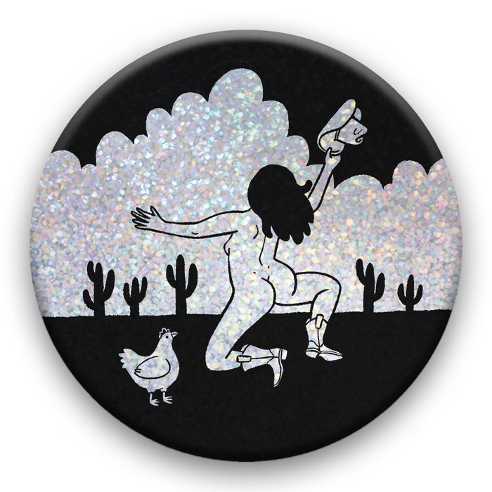 Naked Cowgirl Magnet