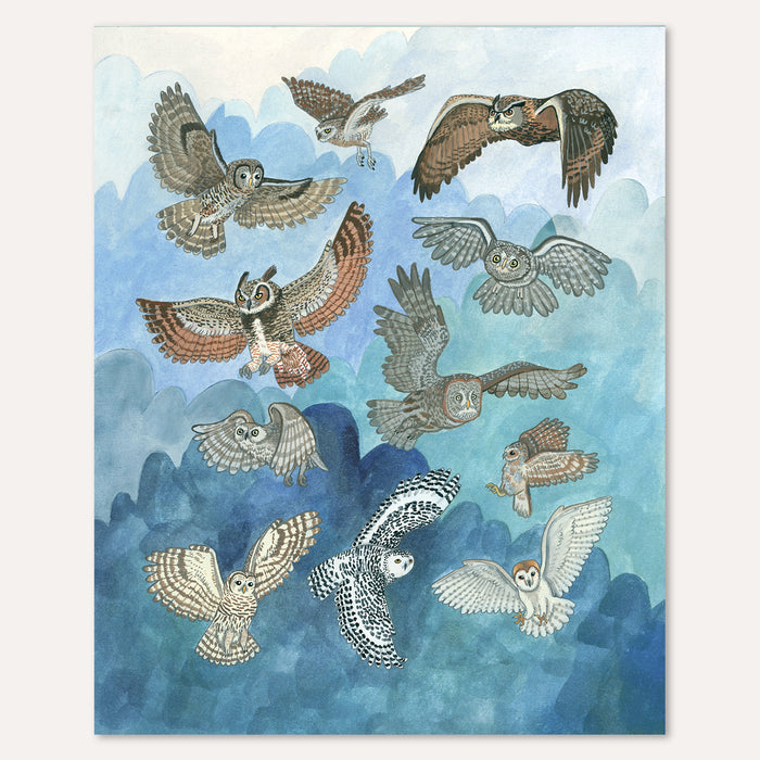 Owl Hootenanny Print