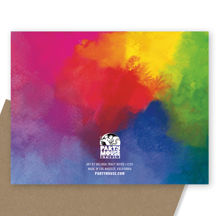 Paint Palette Birthday Card