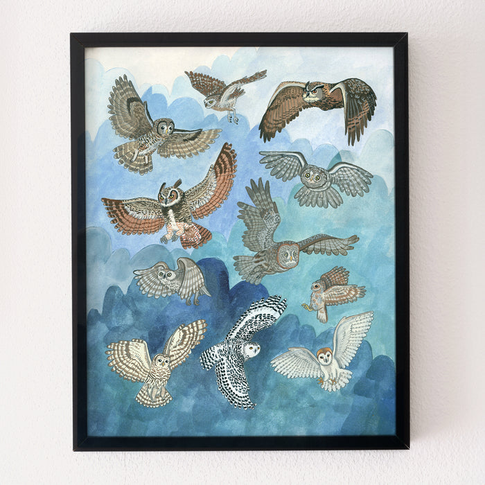 Owl Hootenanny Print