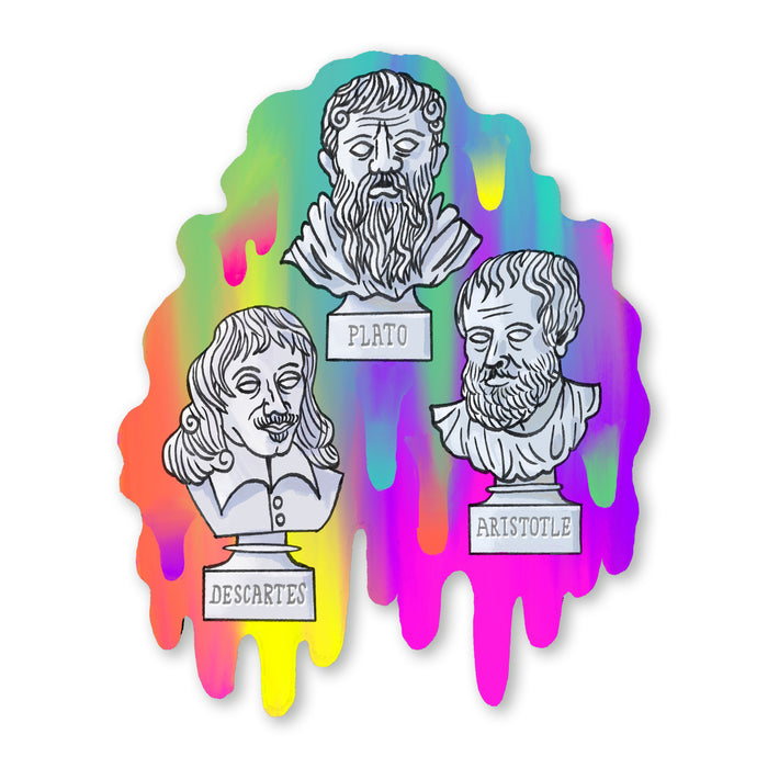 Western Philosophers Sticker