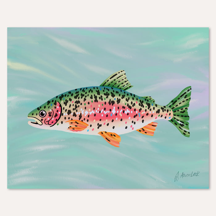 Rainbow Trout Print