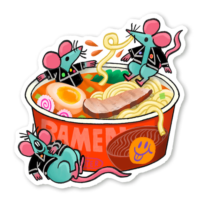 Ramen Mice Sticker
