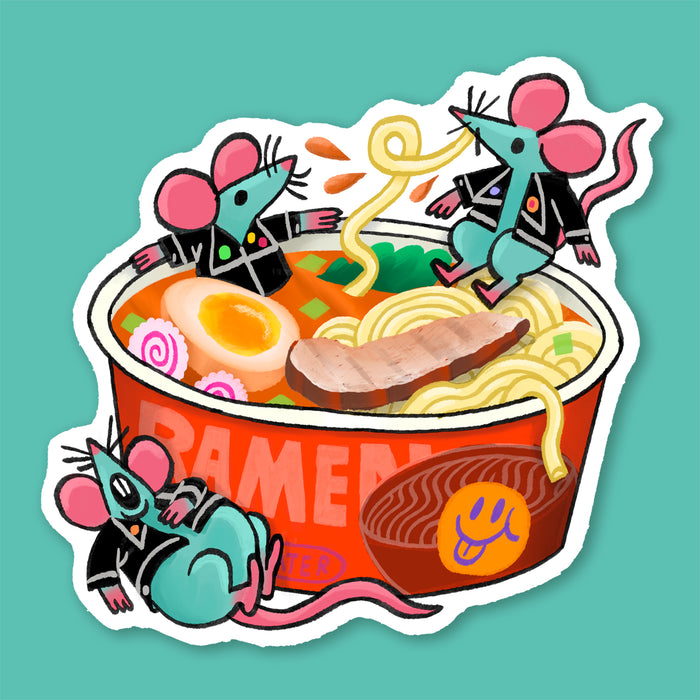 Ramen Mice Sticker