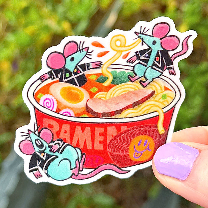 Ramen Mice Sticker