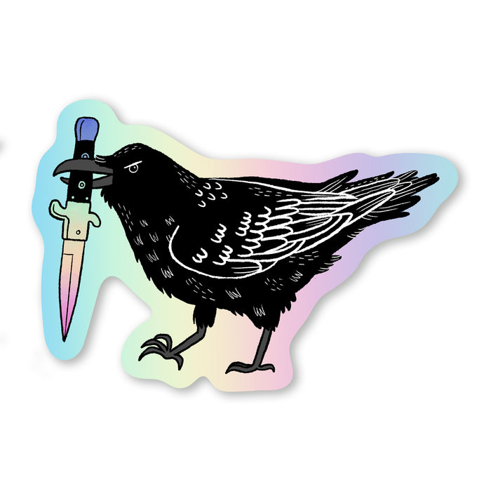 Raven & Switchblade Sticker