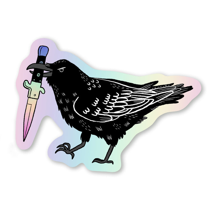 Raven & Switchblade Sticker