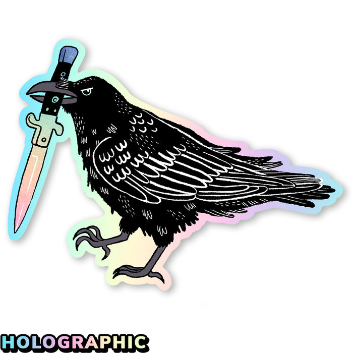 Raven & Switchblade Sticker