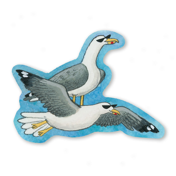 Seagull Pals Sticker