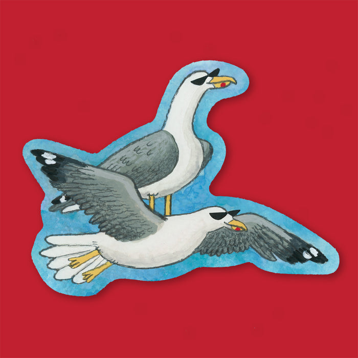 Seagull Pals Sticker
