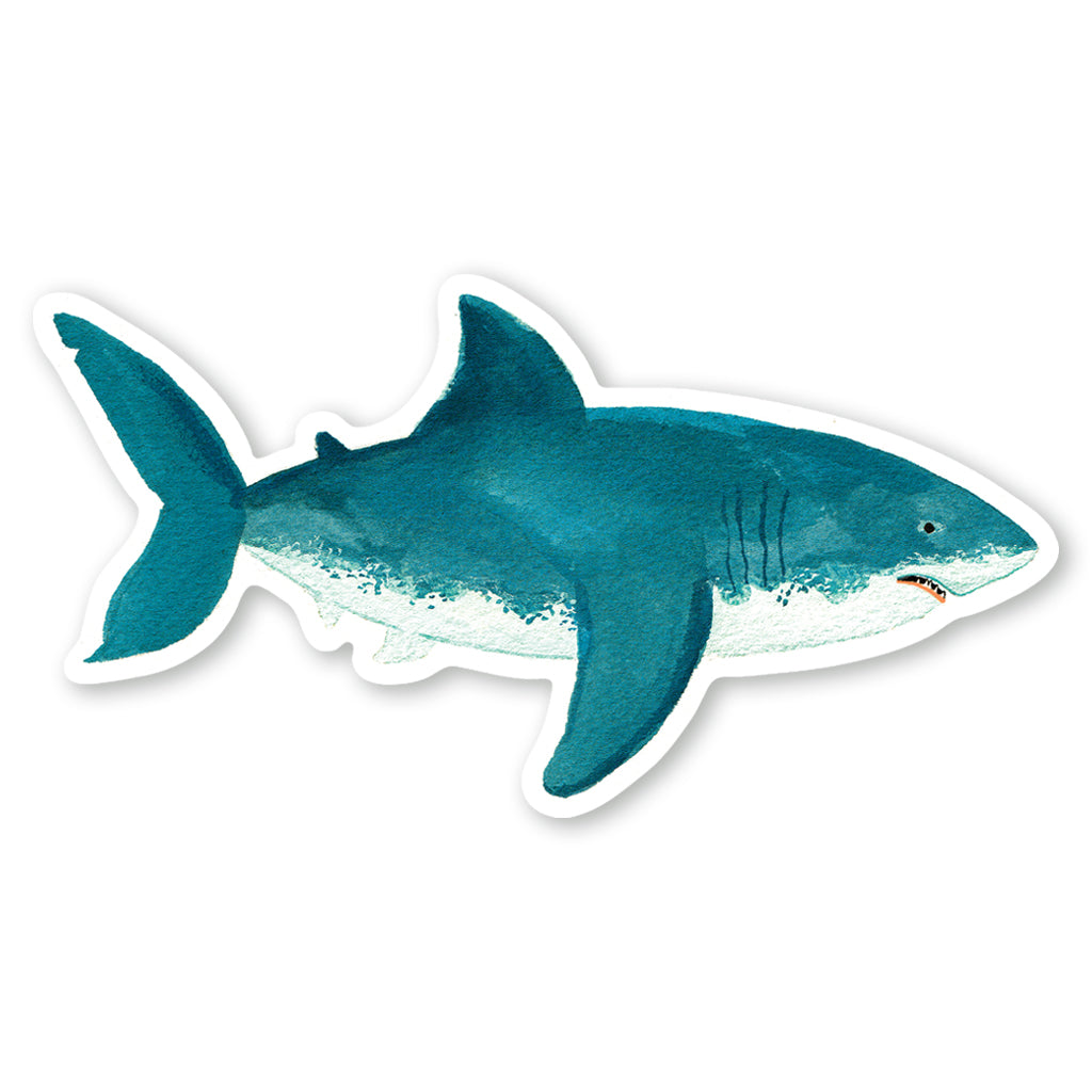 Shark Sticker by Party Mouse Studio