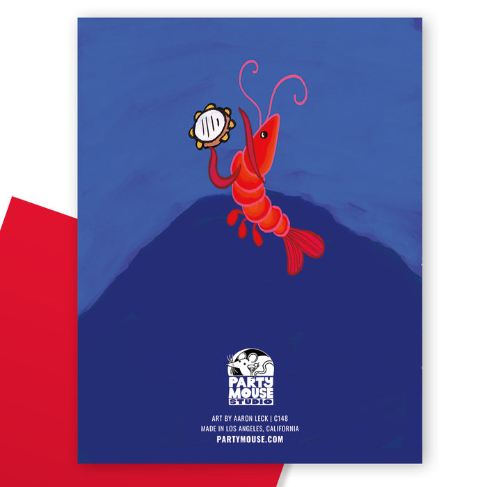 Shrimp Birthday Card