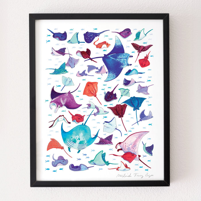 Sting Ray Fever Print