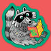 Raccoon Animal Magnet