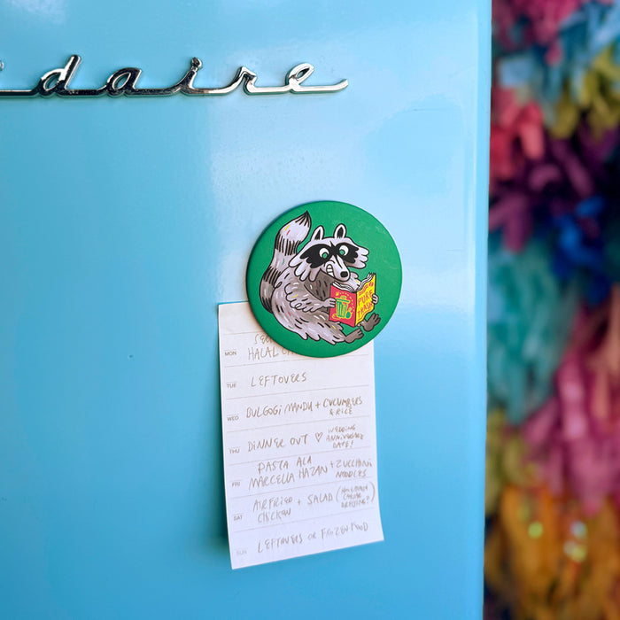 Trash Raccoon Magnet