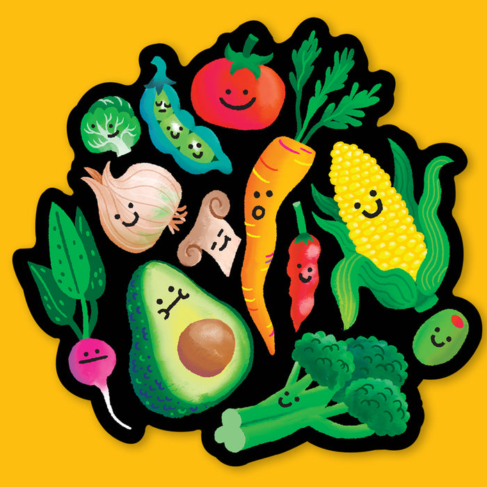 Vegetable Gang Sticker