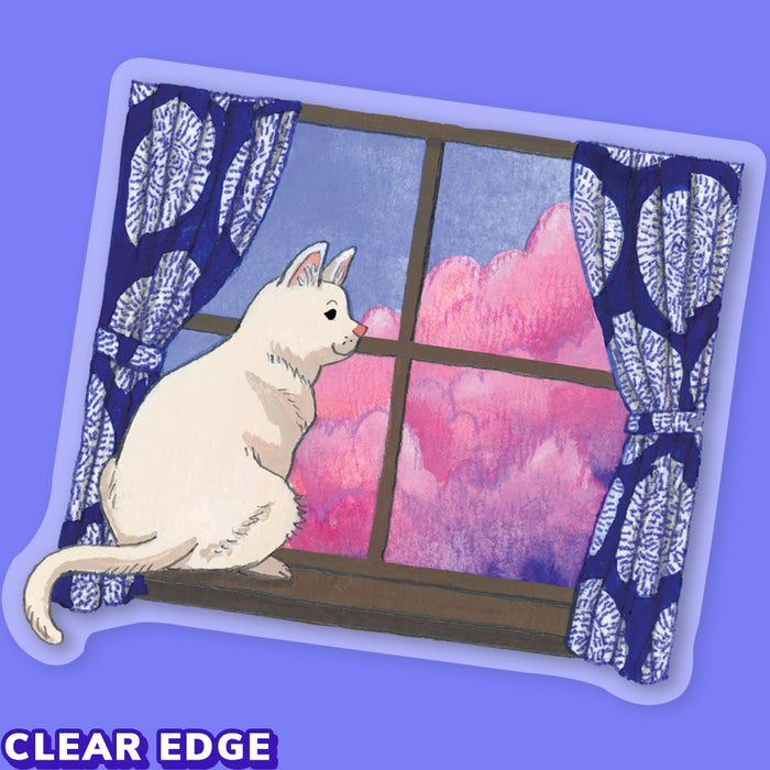 Window Cat Sticker