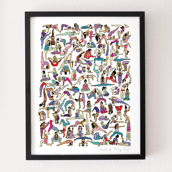 Yoga Babes Print
