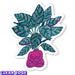 Zen Plant Waterproof Sticker