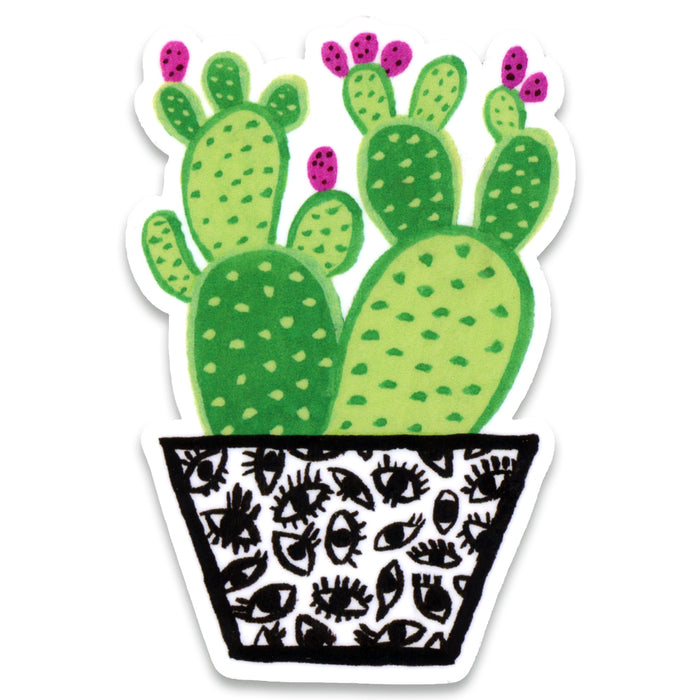 Cactus Eye Sticker