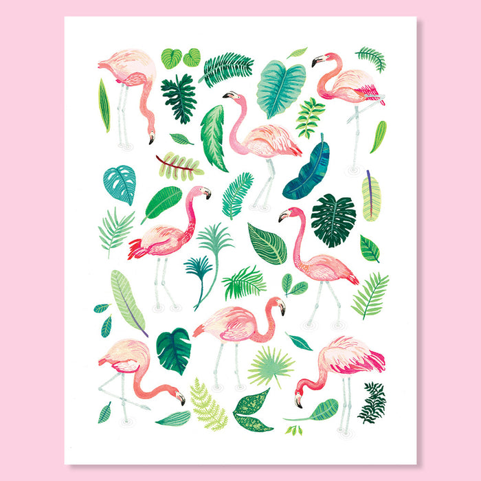 Flamingo Fête Print