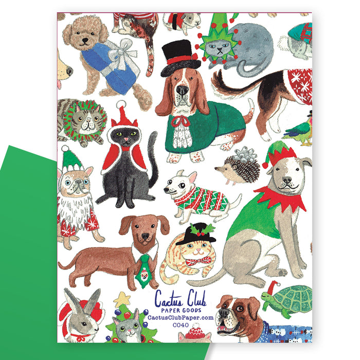 Holiday Pets Card