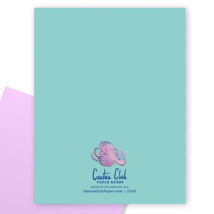 Octopi Ocean Card