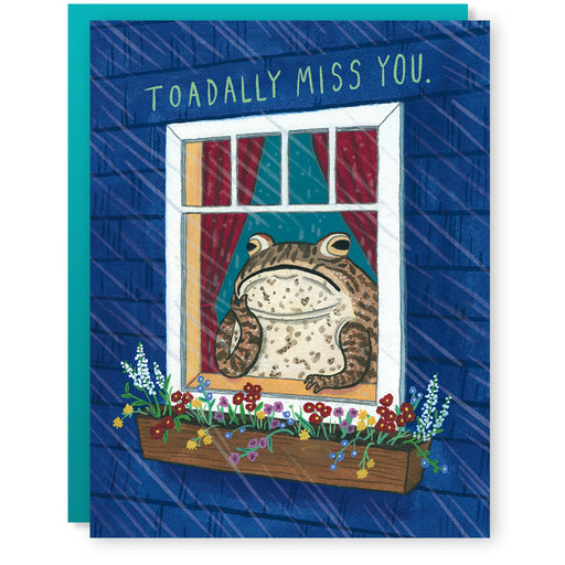 Toad Greeting Card